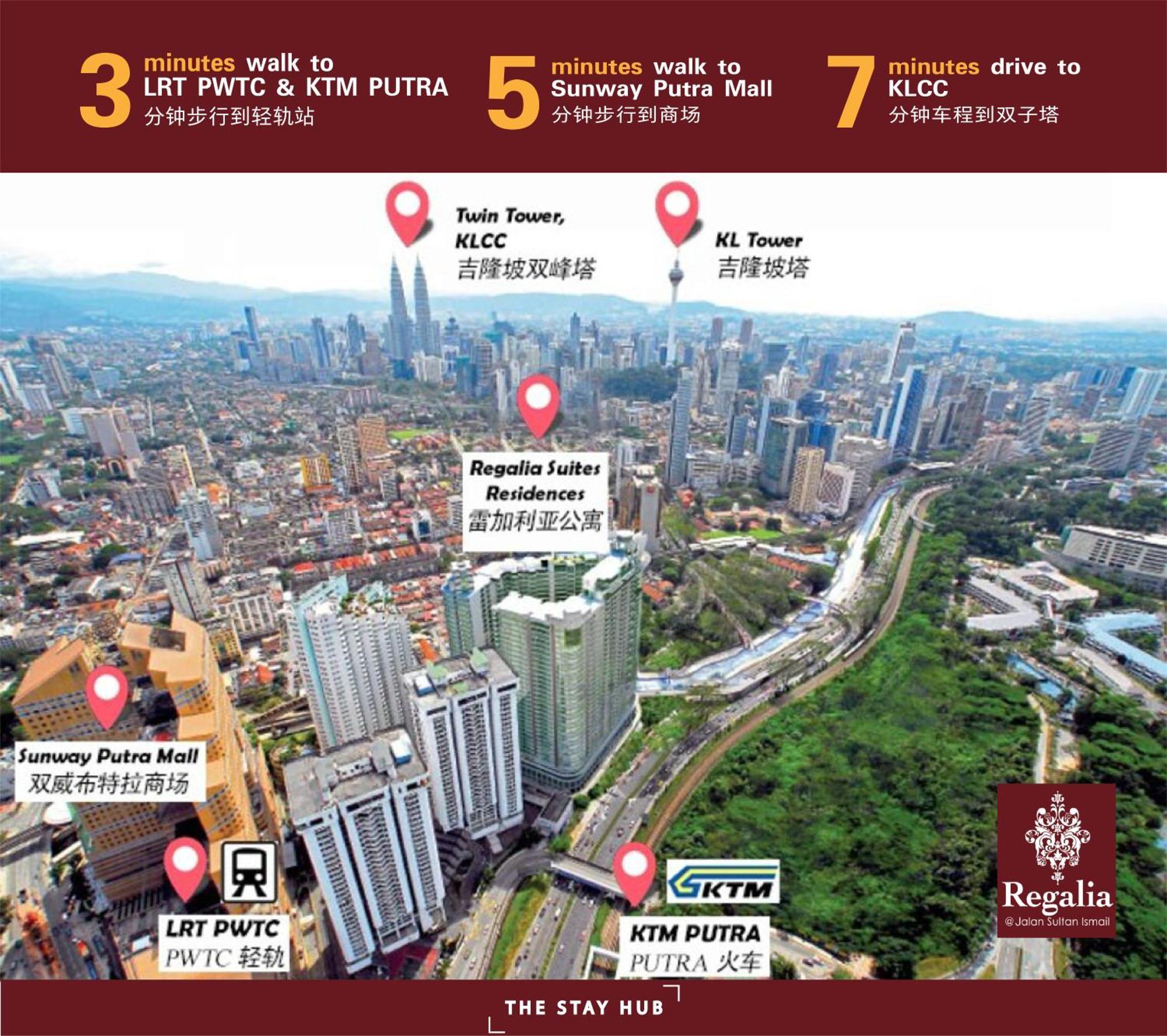 Regalia Residence The Sky Pool Suite Kuala Lumpur Exterior foto